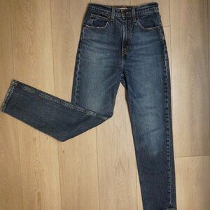 Levi’s jeans  70s High Rise Slim Straight size 24